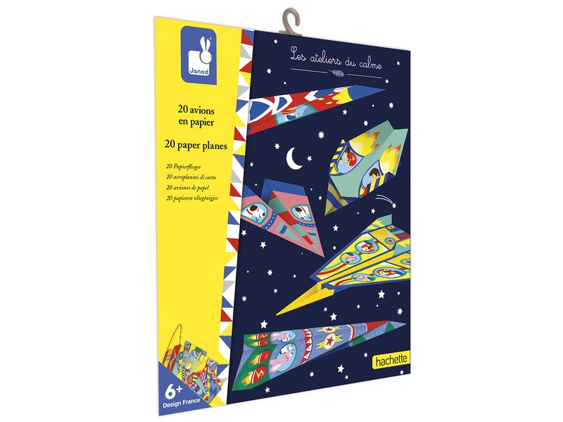 Janod Bastelset Papierflieger Kreativ-Set