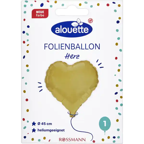 Folienballon Herz