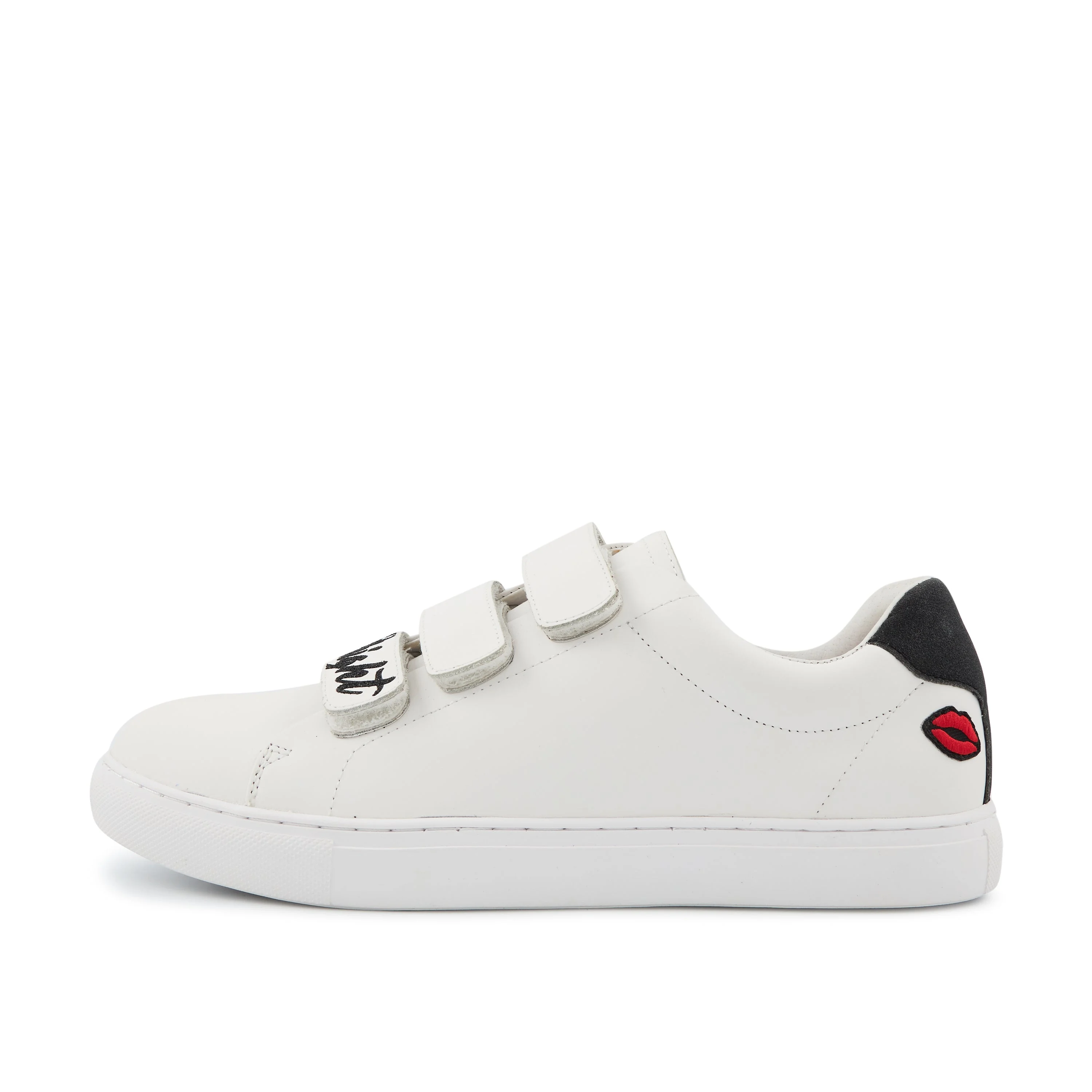 EDITH SHINE BRIGHT - Sneakers en cuir | Blanc