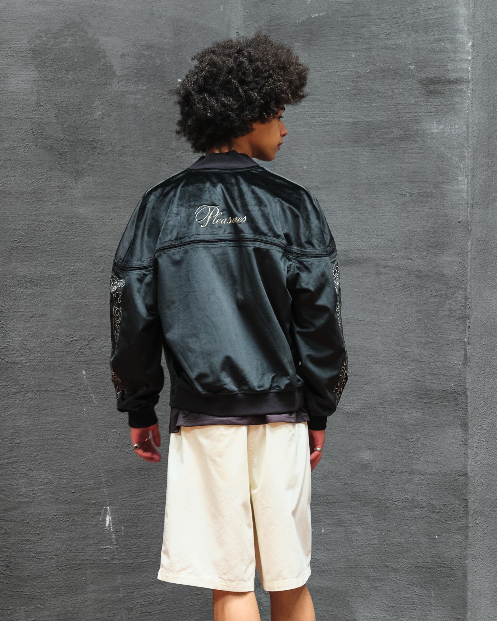 Pleasures<br>Unquote Velour Jacket