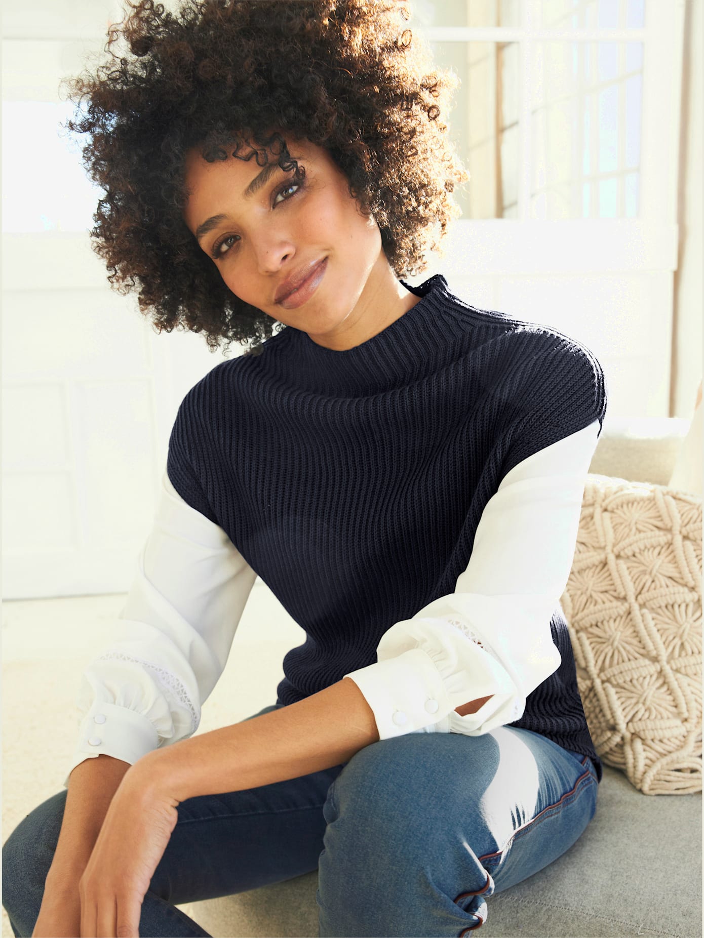 Débardeur en tricot facile à assortir