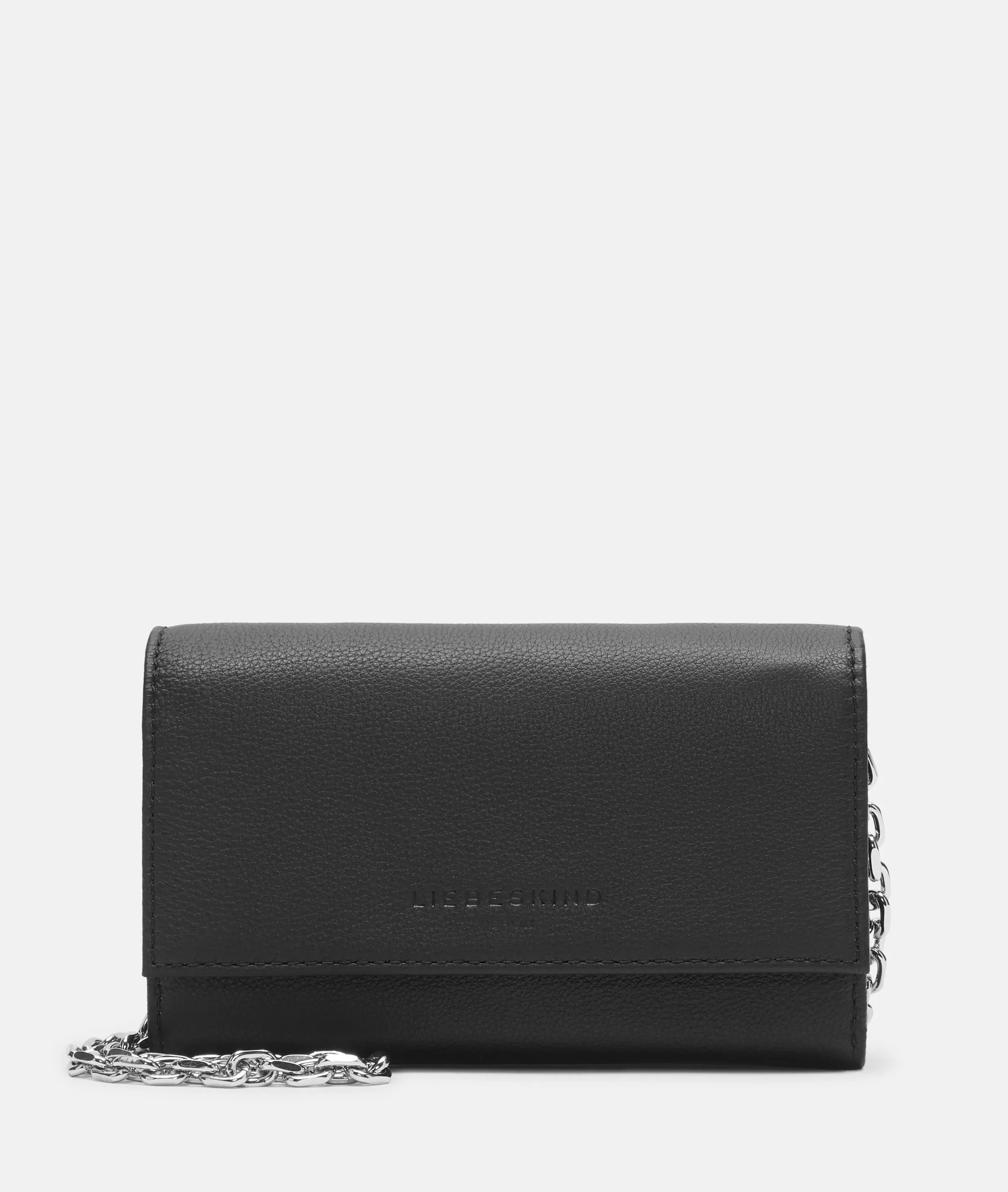 Malia wallet L Large wallet with chain strap made from cowhide