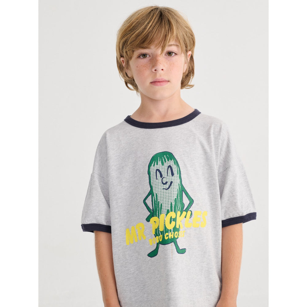 Køb Bobo Choses Heather Grey Mr Pickles T-Shirt