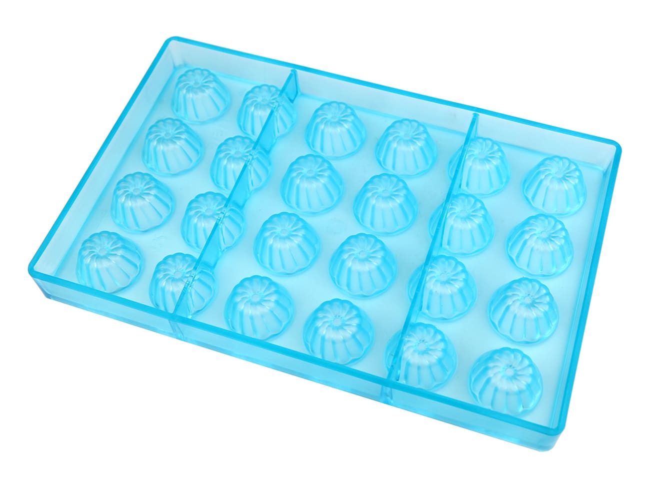 Moule chocolat - 24 mini-kouglofs