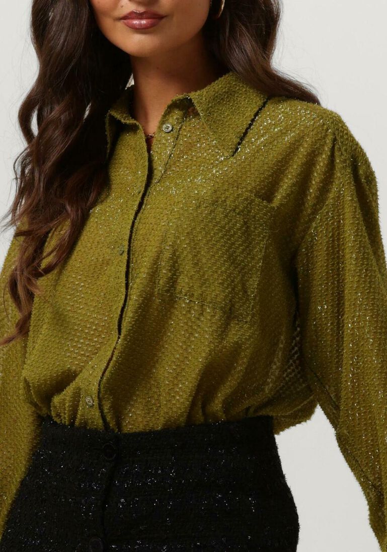 SILVIAN HEACH groene silvian heach blouse camicia m/l -shirt