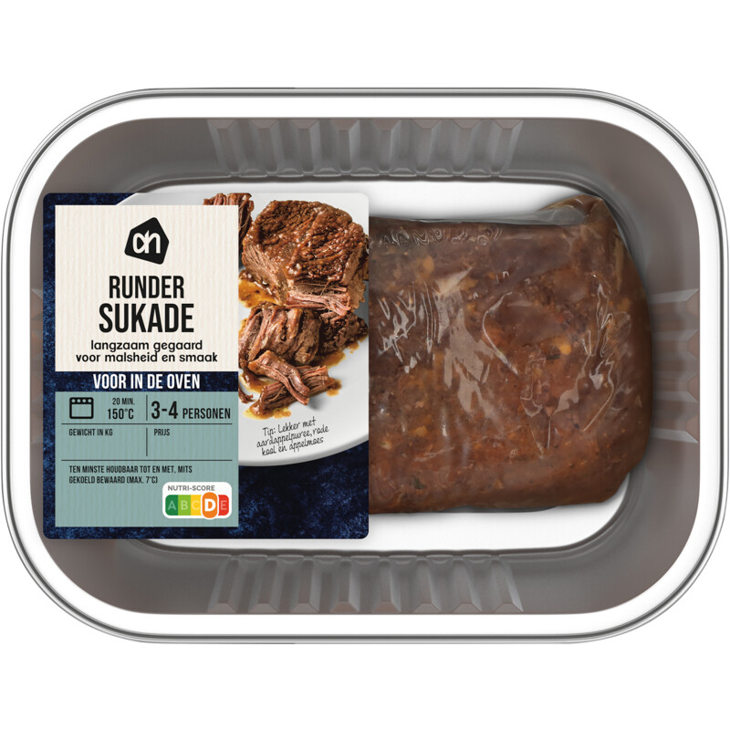 AH Voor in de oven runder sukade