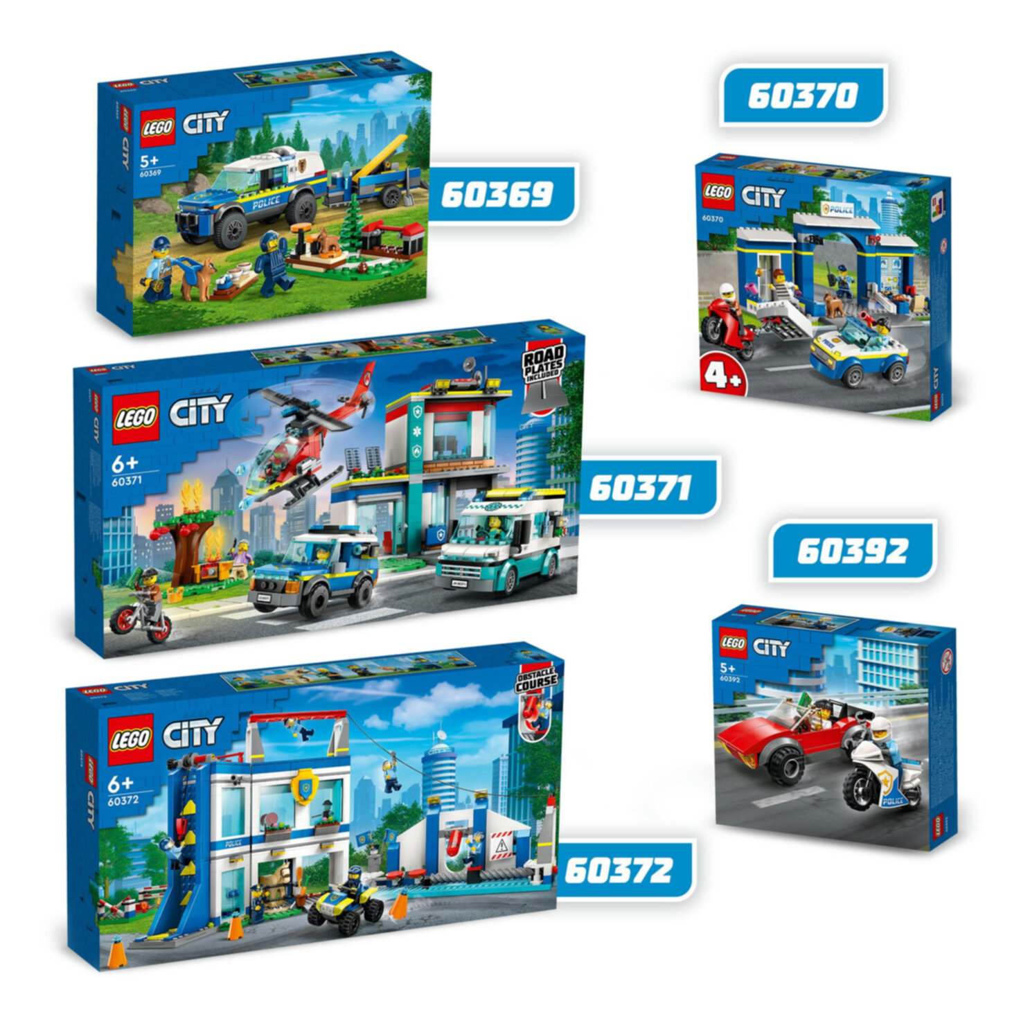 LEGO® City 60369 Mobiles Polizeihunde-Training