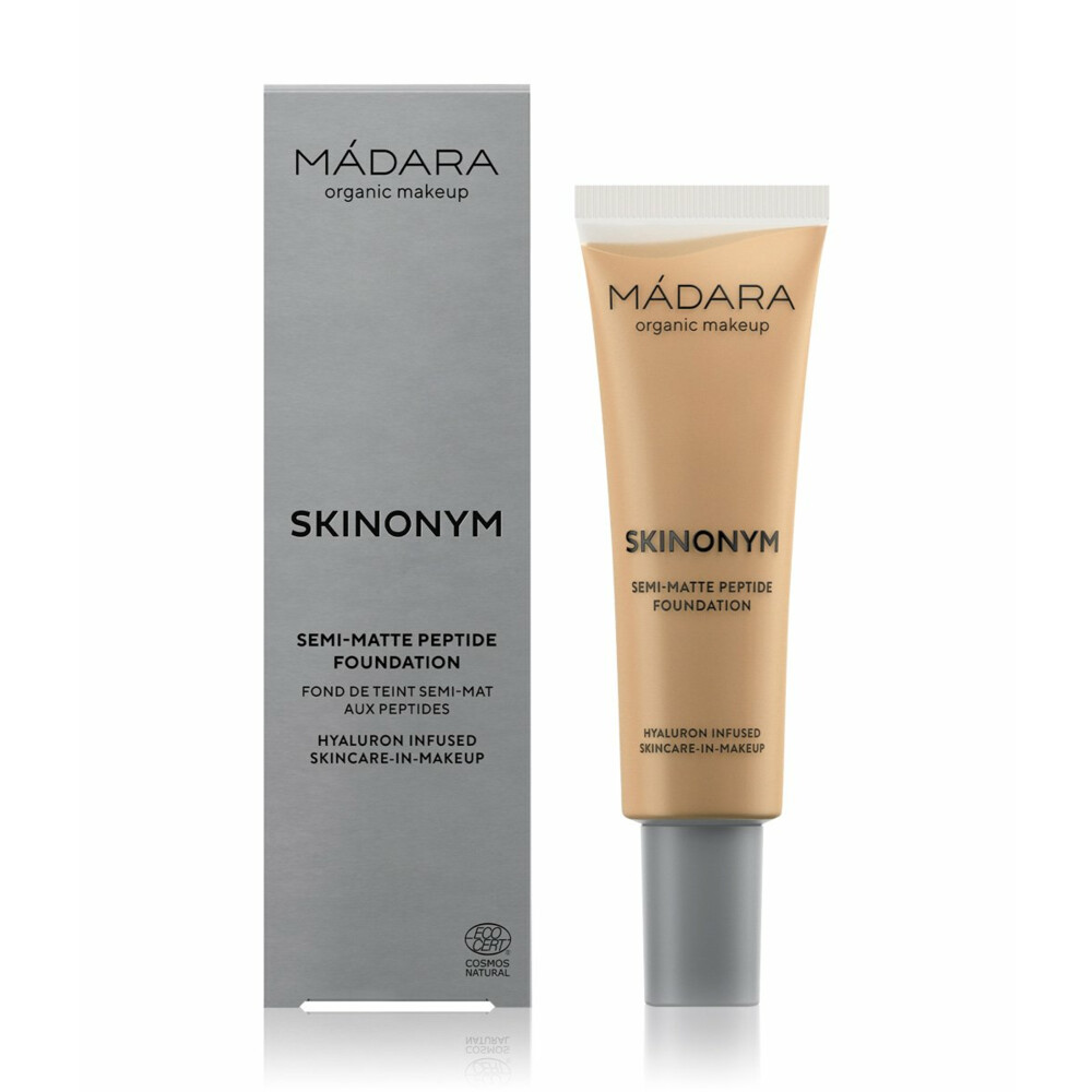 Madara Skinonym Semi-Matte Peptide Foundation 50 Golden Sand30 ml