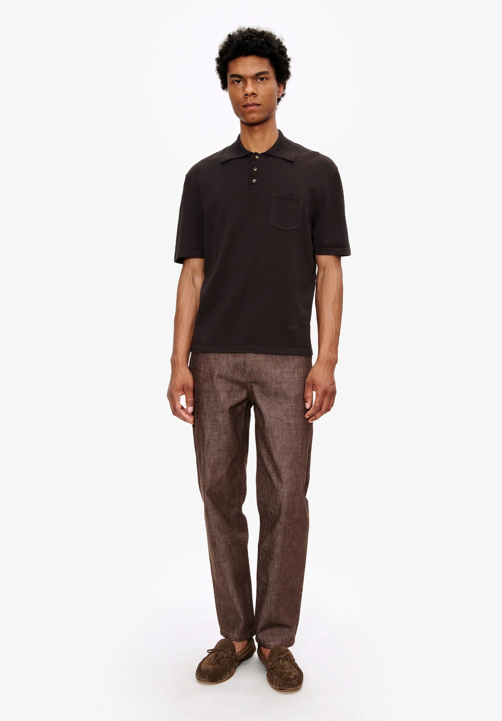 Polo Colin - Marron
