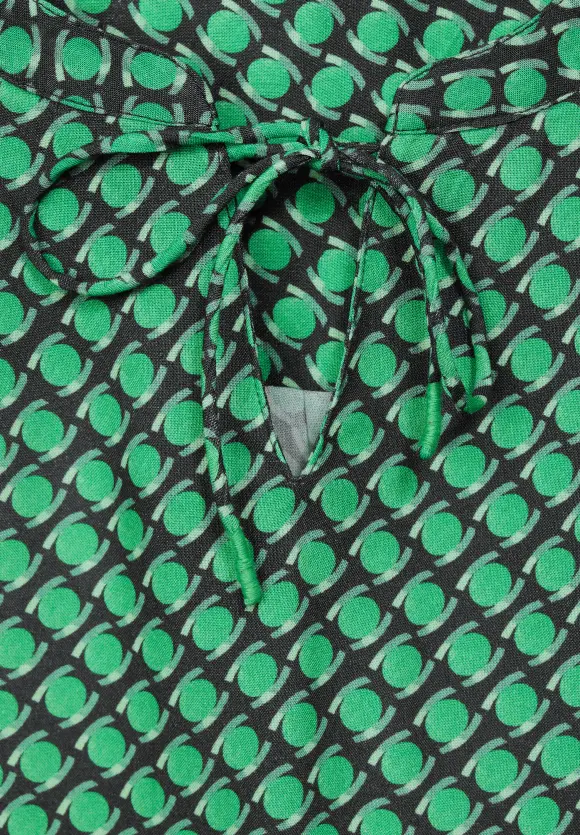 Print Tunikabluse - strong khaki
