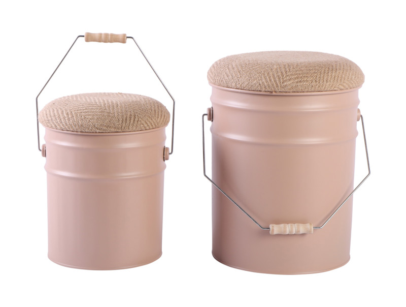 Stool Set Buckets LM2263BK Black