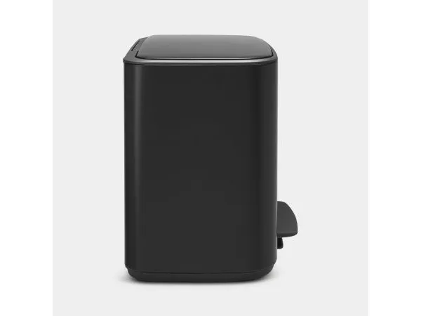 Brabantia Bo - Skraldespand - fliplåg - 34 L - fodpedal - mat sort