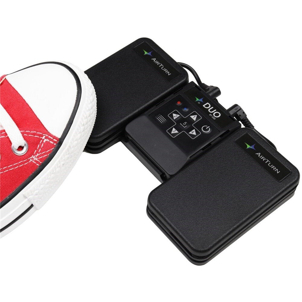AirTurn DUO 500 Bluetooth 2 pedal foot controller