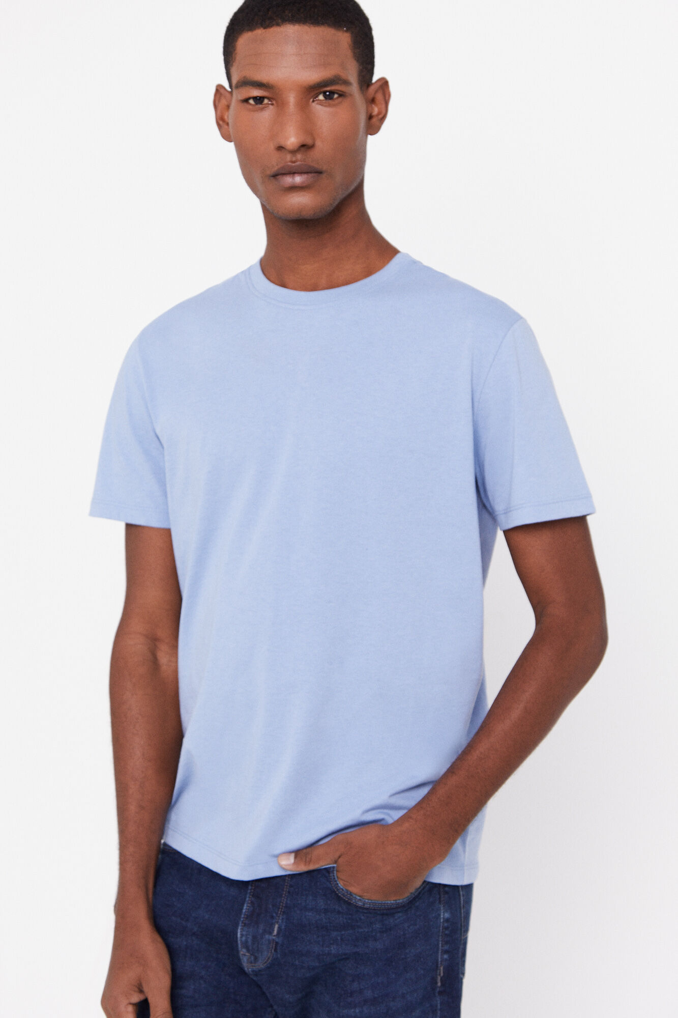 Camiseta básica - Azul
