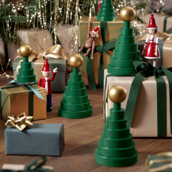 Kay Bojesen - Weihnachtsbaum, grün, H 19,5 cm