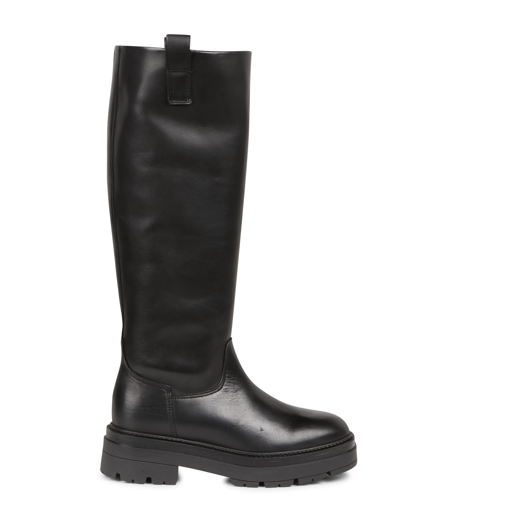PICUSSIA - Bottes en cuir| Noir