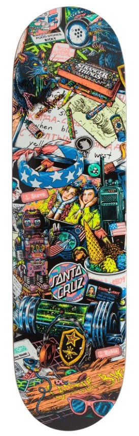 Santa Cruz Deck Stranger Things S3 8.5