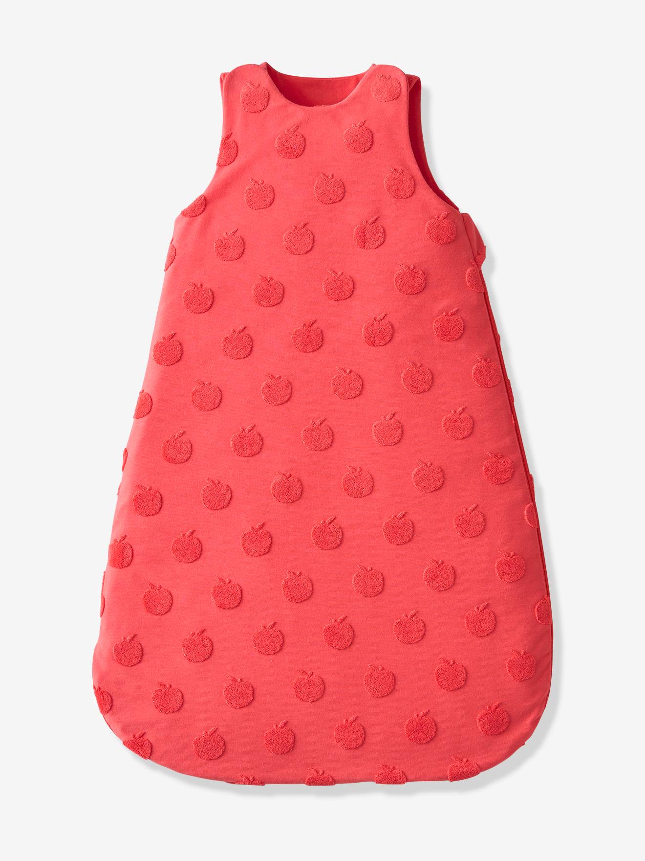 Saco de dormir especial de pelúcia macia para o verão de morango.