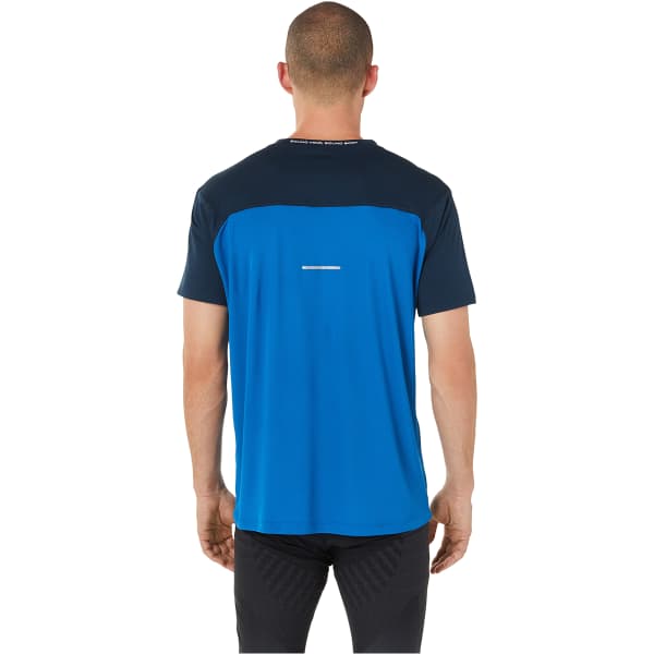 T-shirt trail ASICS RACE SS TOP FRENCH BLUE/LAKE DRIVE