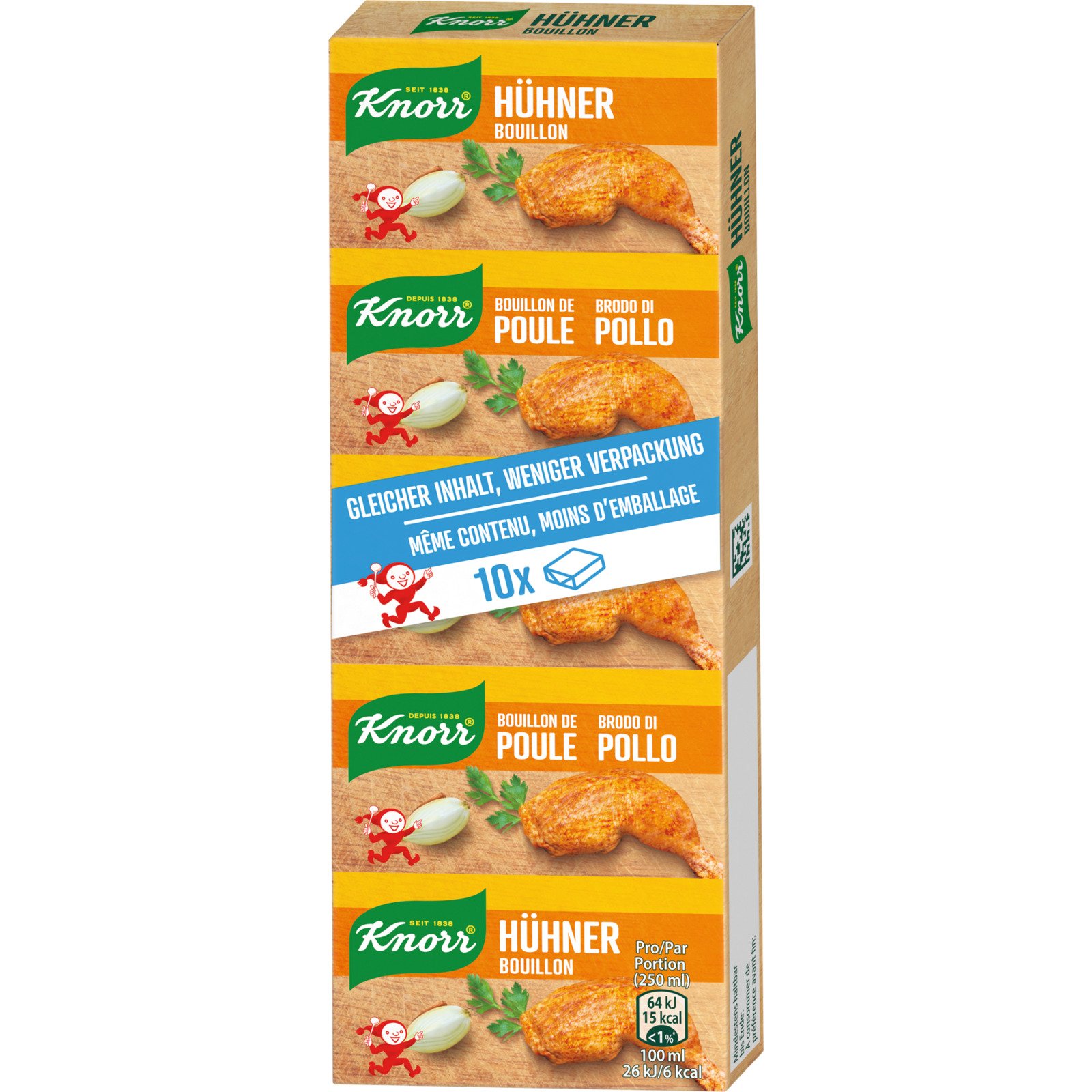 Knorr Bouillon Hühner Stangen 5 Liter 113 g
