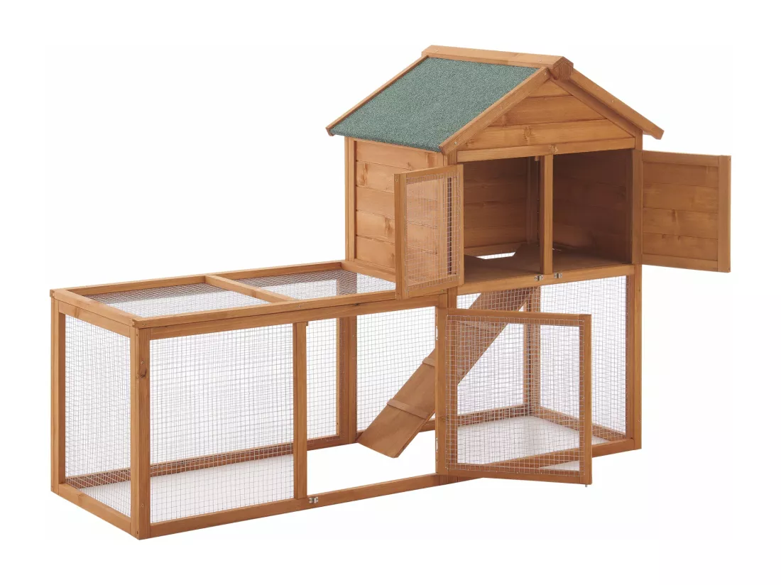 Clapier cage à deux 110 x 160 x 61 cm 03_0006807