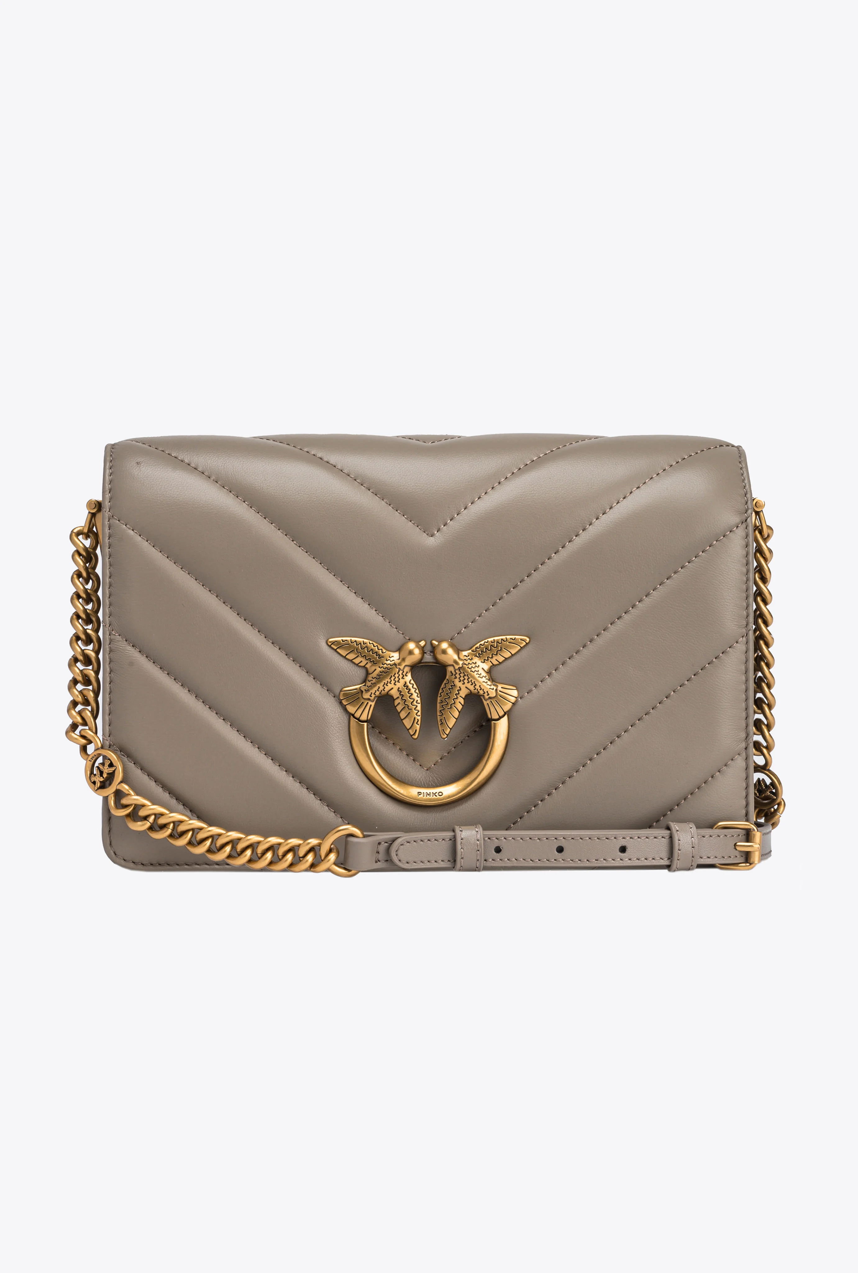 Classic love bag click big | Marron