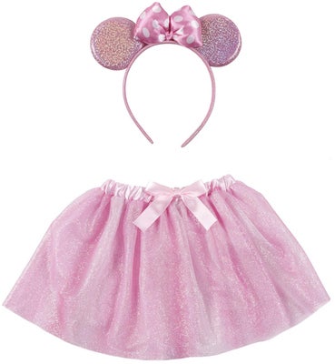 Disney Minni Mus Skjørt & Diadem Kostyme