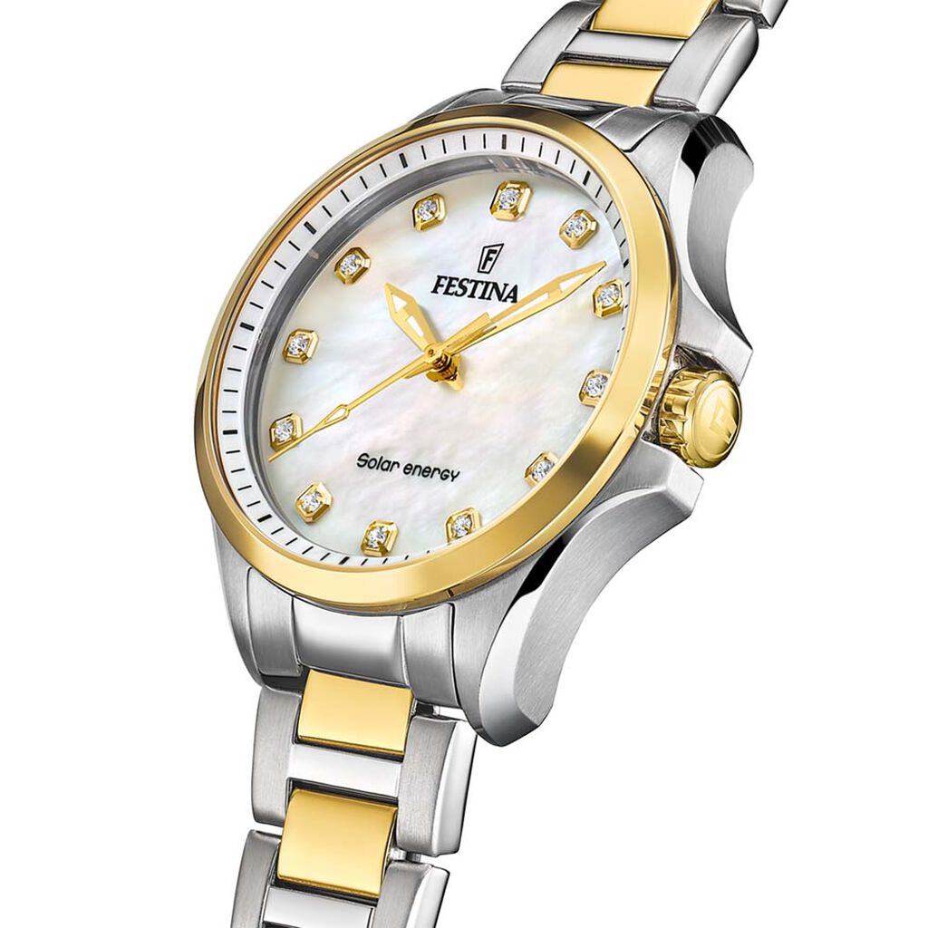 Montre Festina Solar Energy Nacre