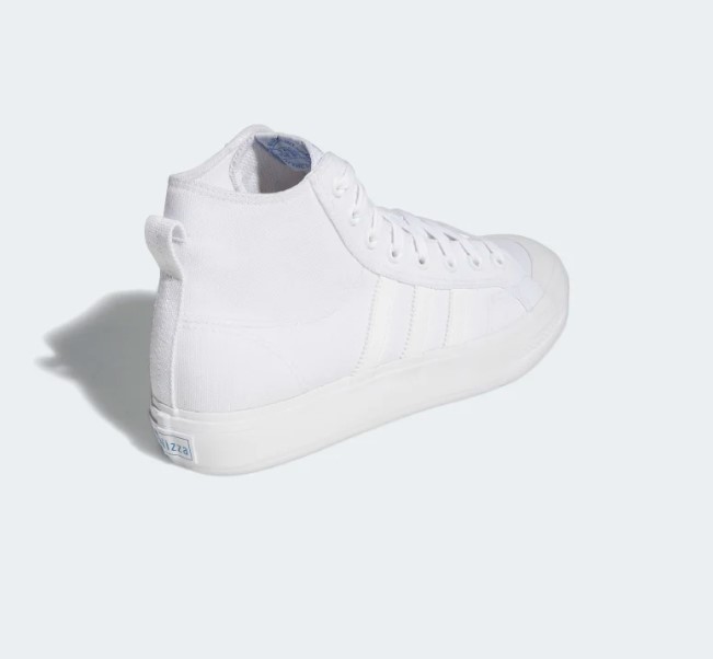 Adidas Skateboarding Nizza Hi ADV Cloud White Blue Bird 6.5 US