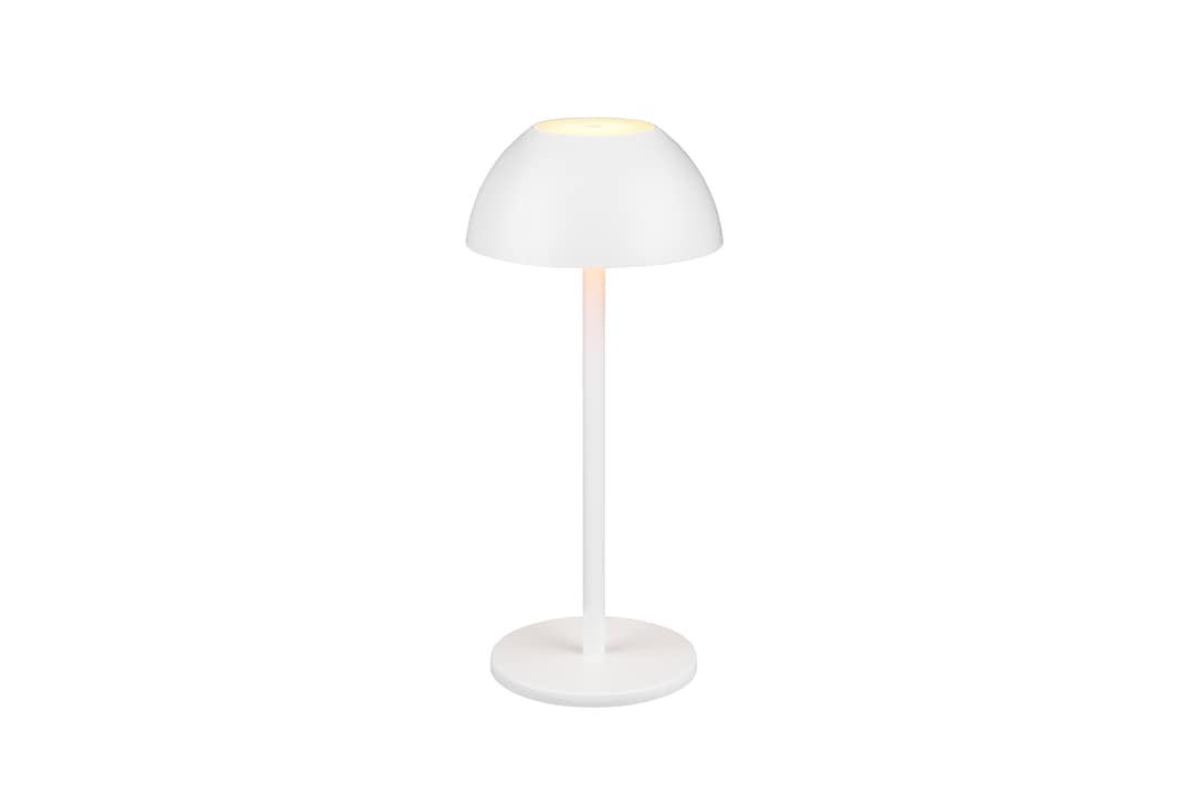 RL Akku LED Tischlampe RICARDO weiß