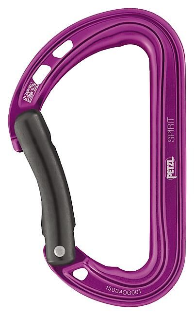 PETZL - PACKS DE 6 MOUSQUETONS SPIRIT COURBE