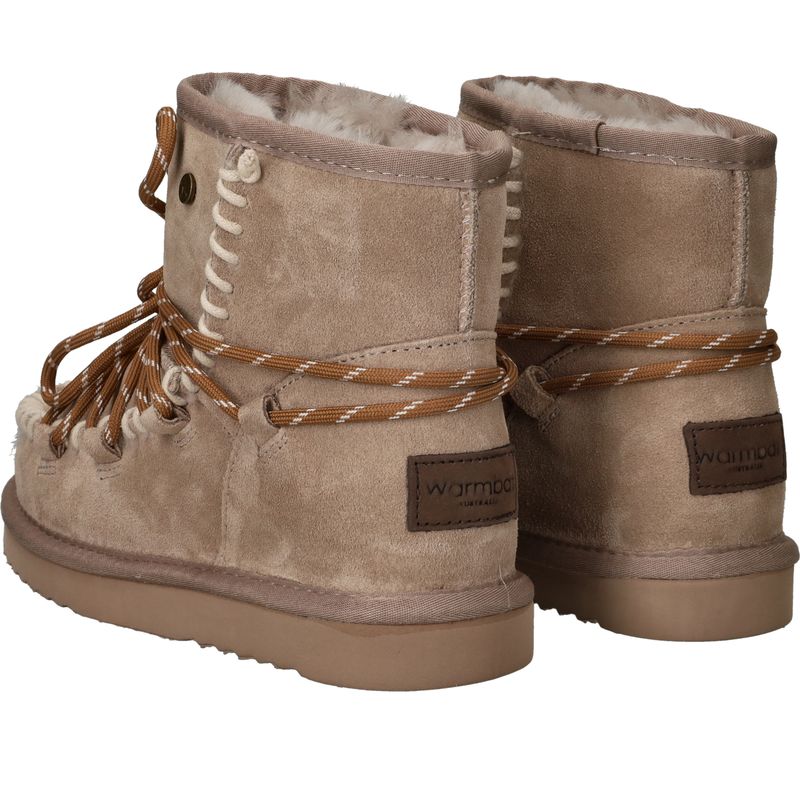 Warmbat Kalbarri Boots Taupe Dames