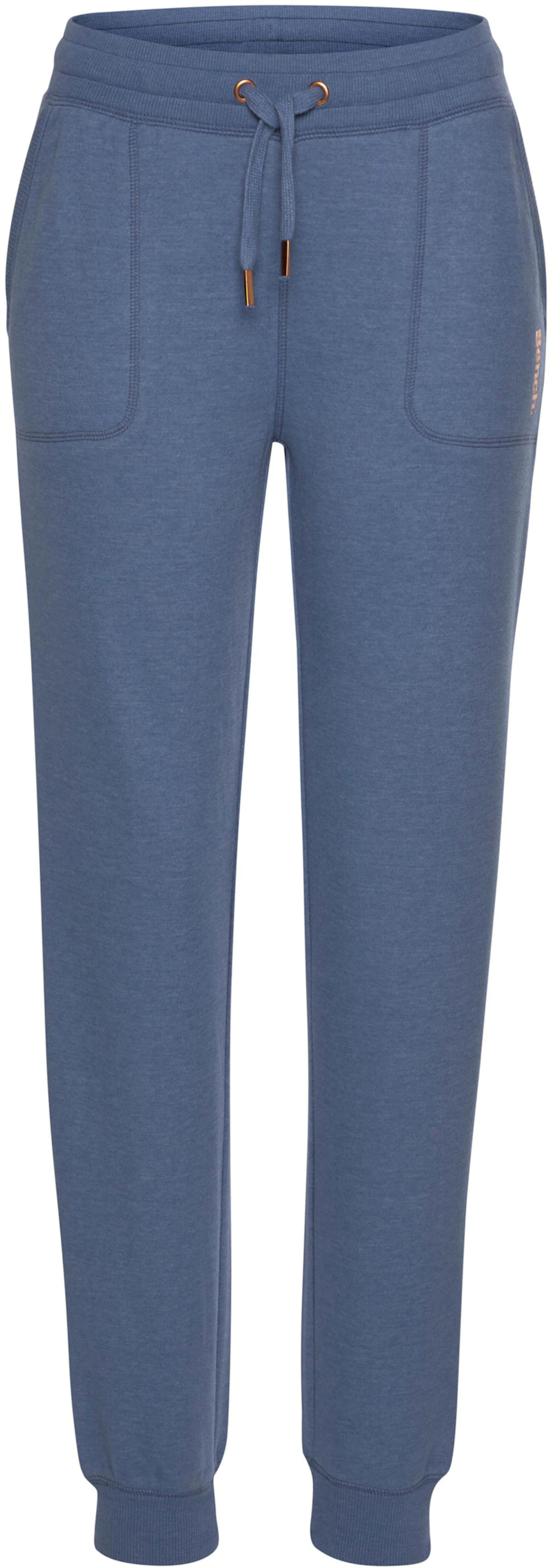 Loungehose in jeans-meliert