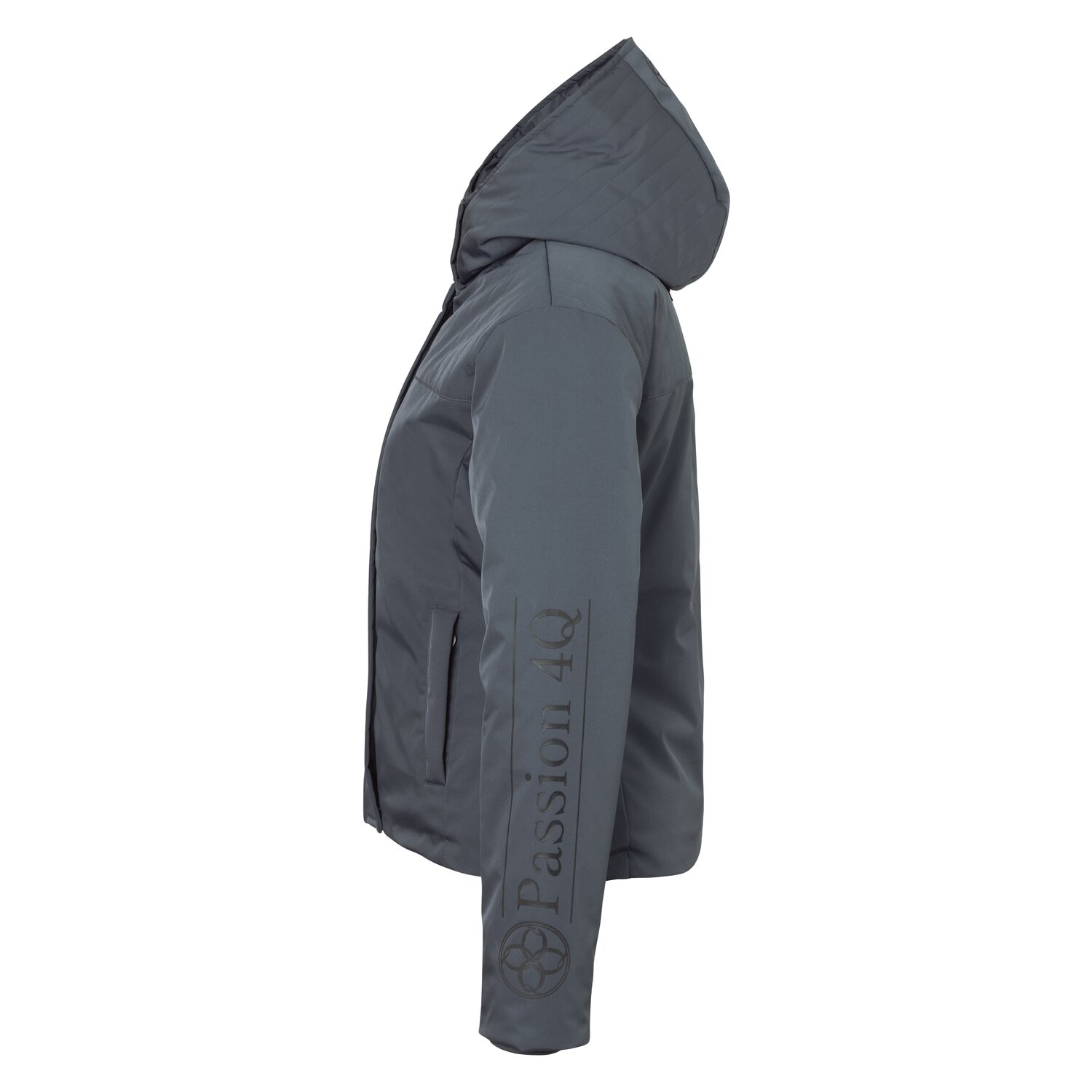 Passion 4Q Steppjacke - dark smoke