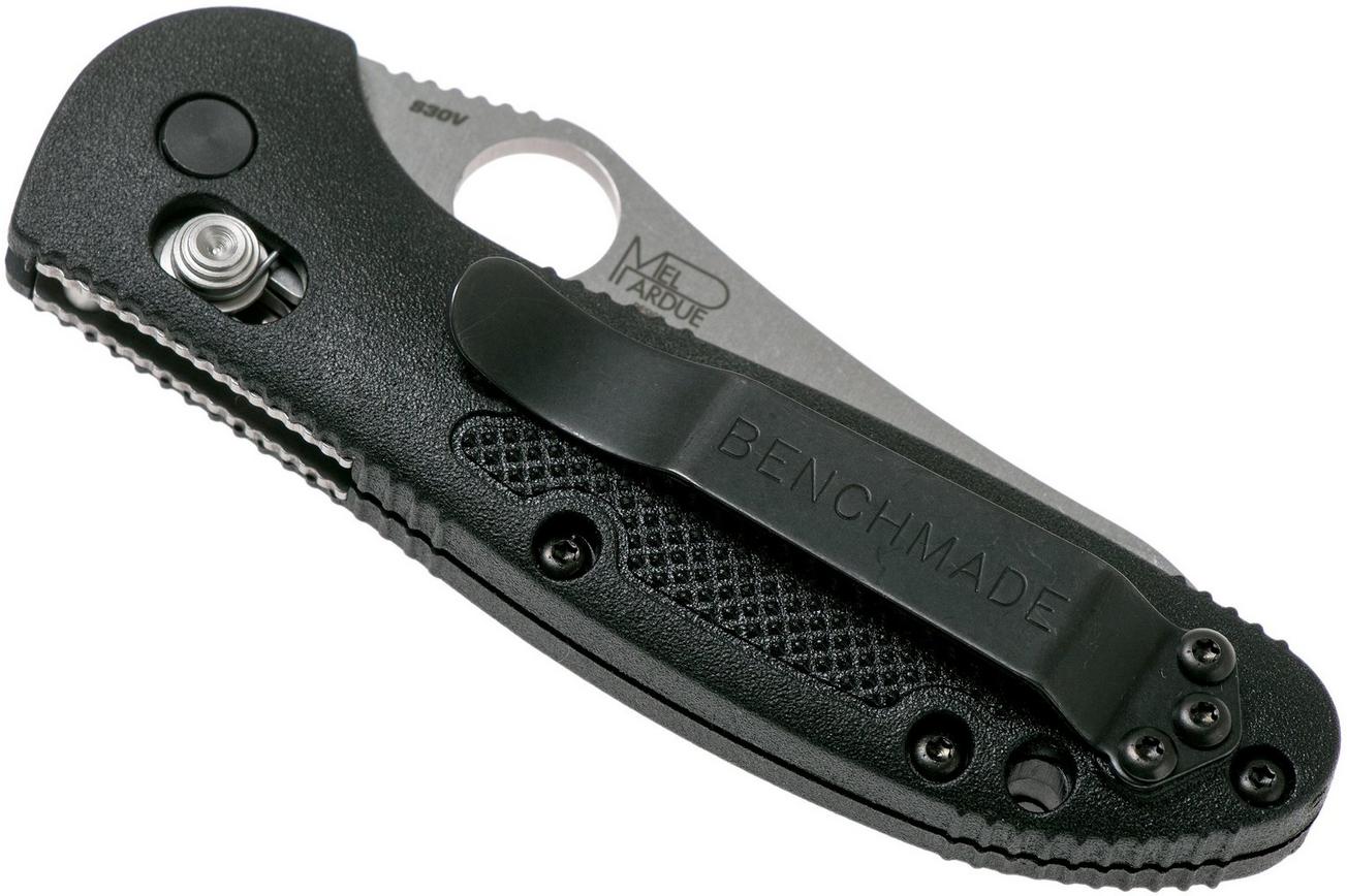 Benchmade Mini-Griptilian 555-S30V zakmes, Mel Pardue design