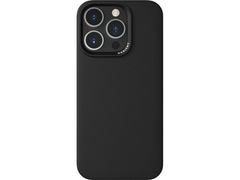 Nudient Back Cover Thin Case Magsafe iPhone 16 Pro Ink Blac Back-Cover für das Apple iPhone 16 Pro