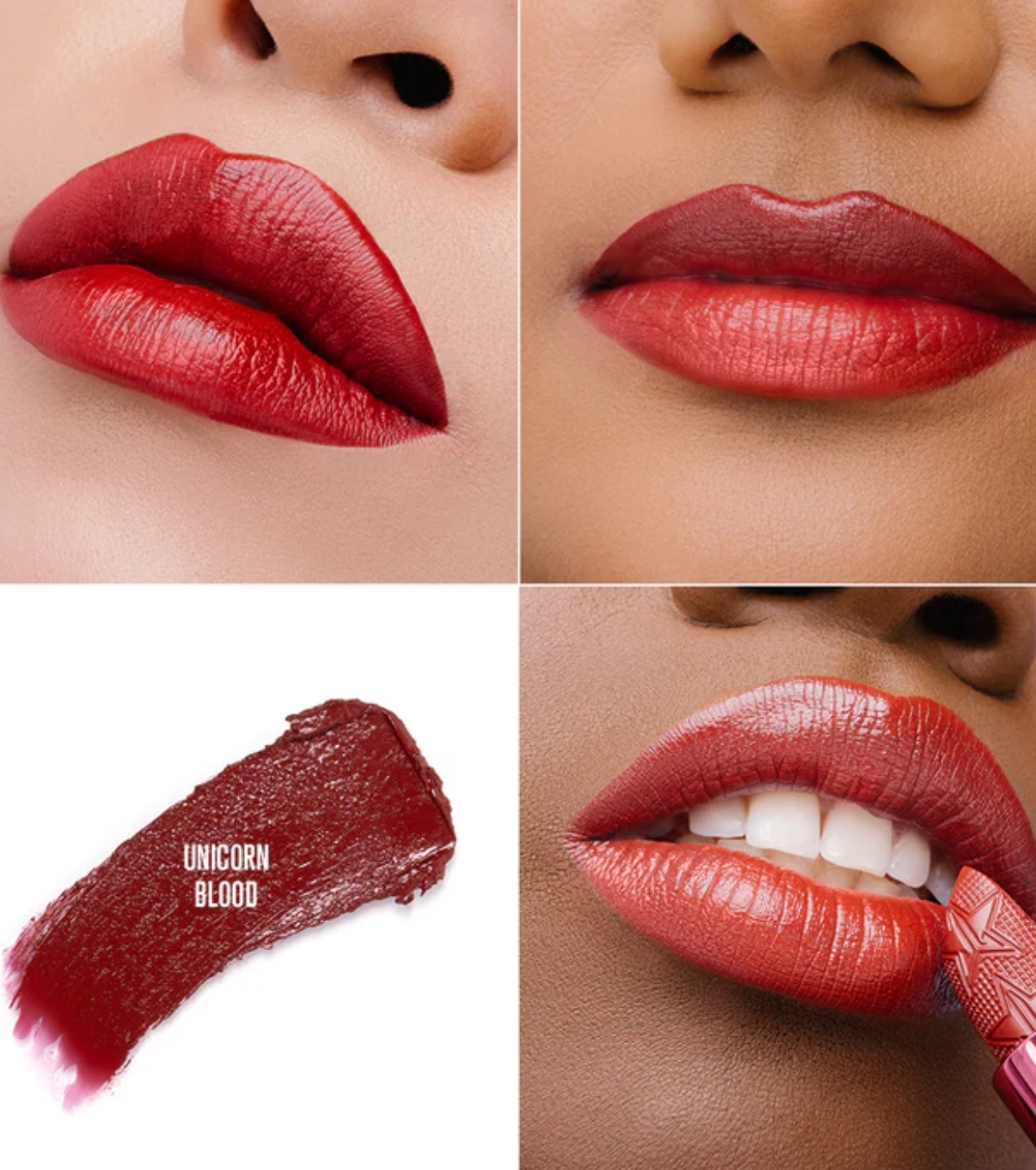 Jeffree Star Cosmetics - *Cowgirl Queen* - Batom Shiny Trap - Unicorn Blood