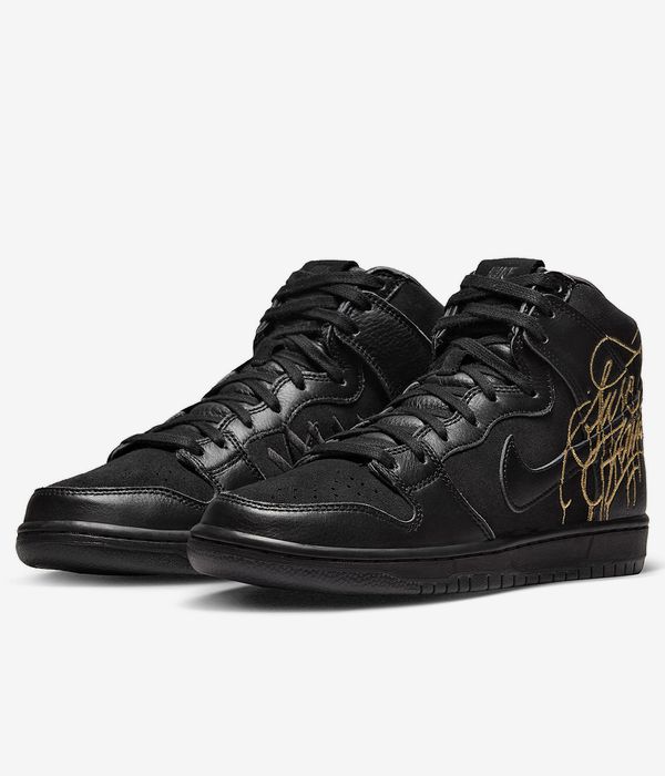 Nike SB x Faust Dunk High Pro Schuh (black)