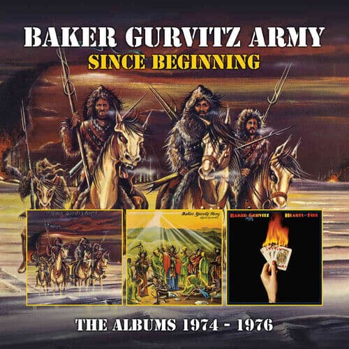Baker Gurvitz Army : Since Beginning: The Albums 1974-1976 CD Box Set 3 discs