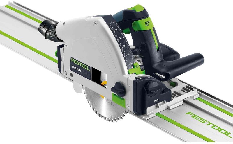 Festool TS 55 FEBQ-Plus-FS Invalzaagmachine 1.200W 1.400mm