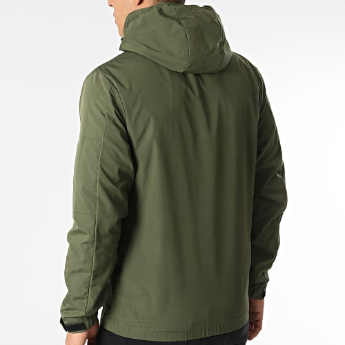 Veste Zippée Capuche ED001 Vert Kaki