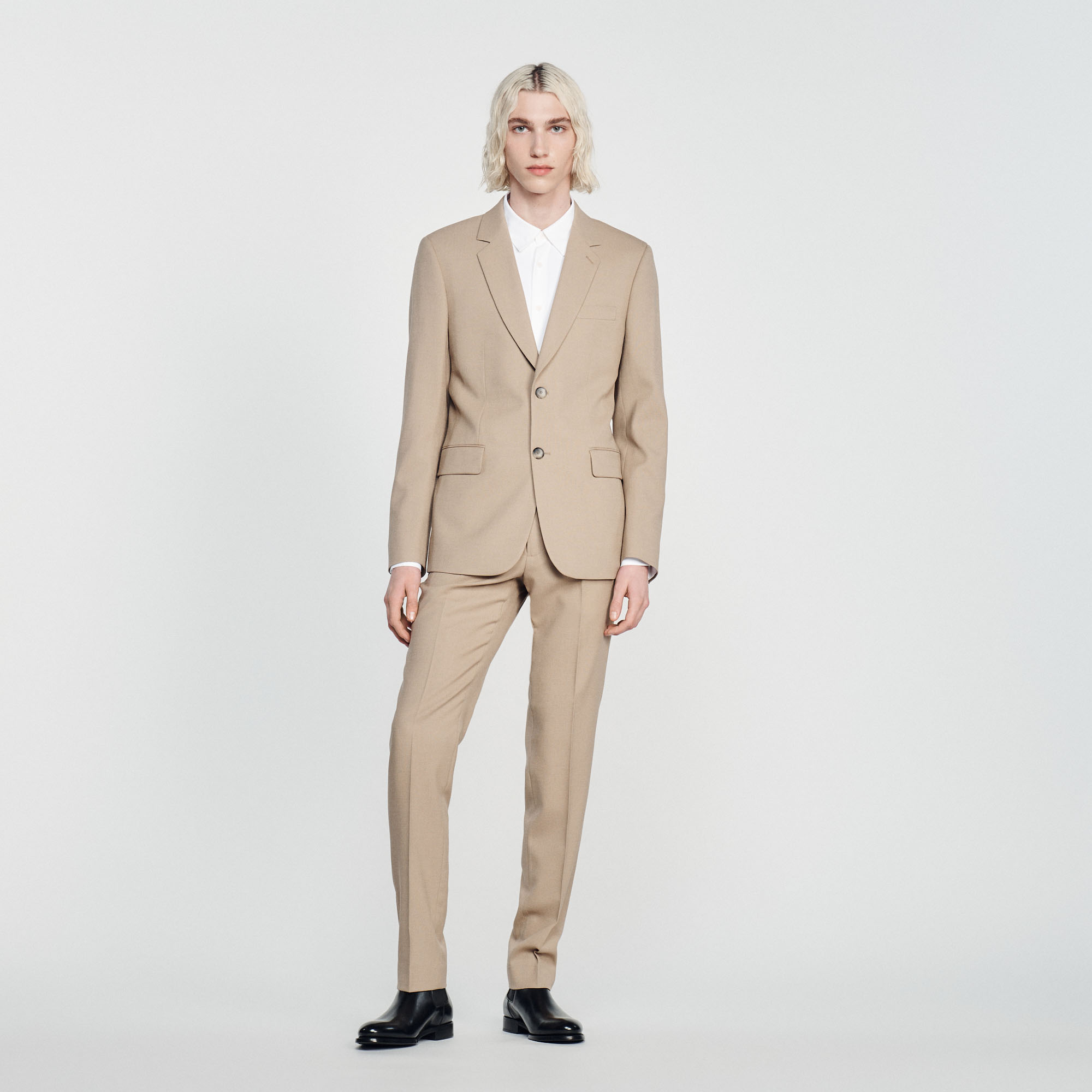 Veste de costume en laine