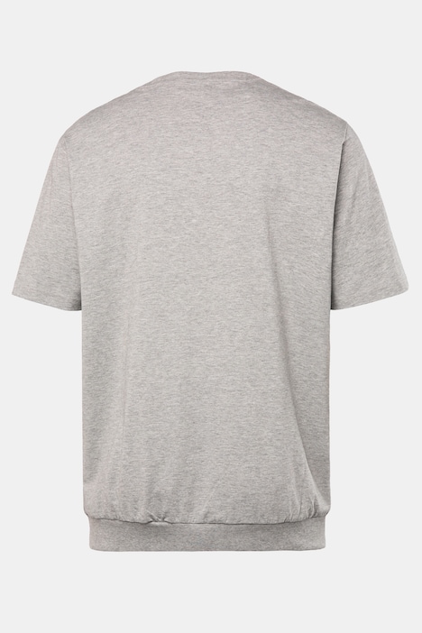 JP 1880 T-Shirt Bauchfit, Halbarm, Badges, XXL bis 8 XL