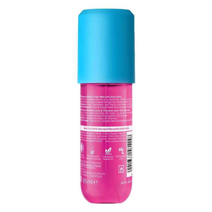 Weleda Fragrance Body & Hair Mist Tropical Crush, 95 ml