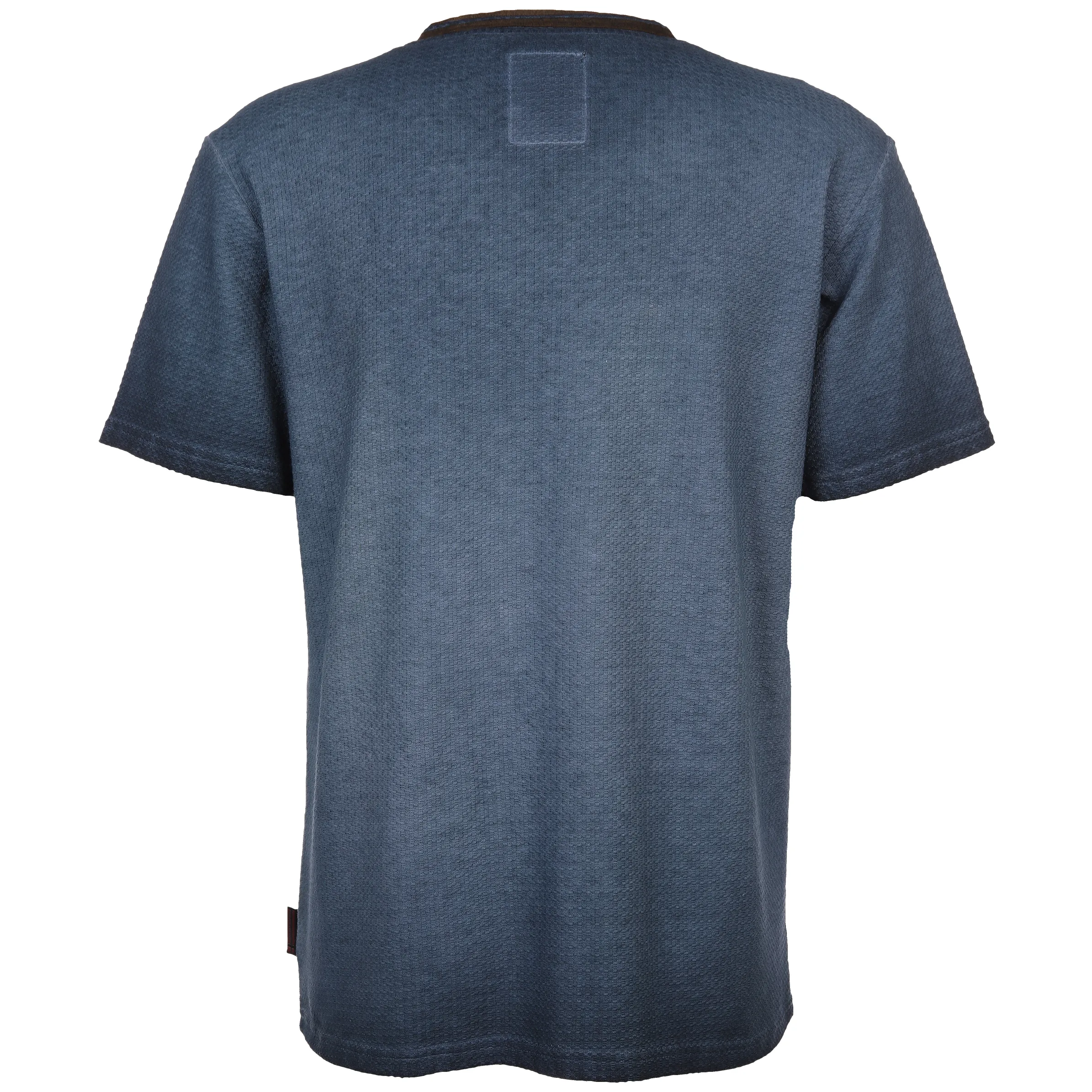 Herren Henleyshirt in Used Optik