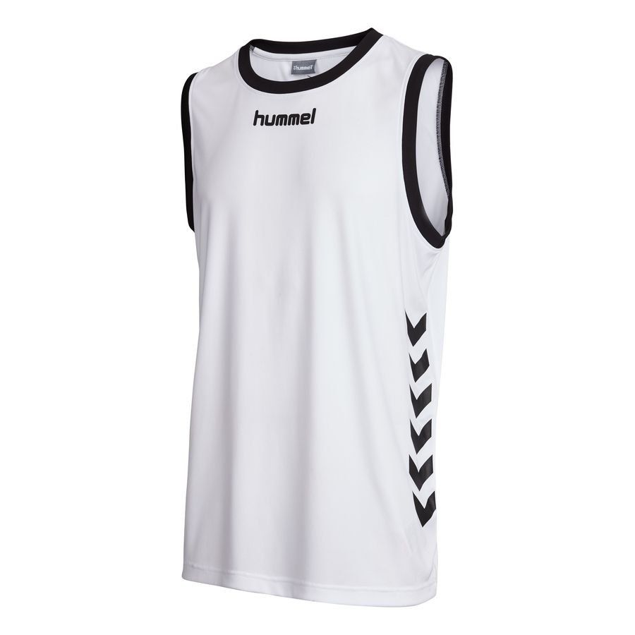 Maillot de basket avec chevrons sportifs et col ras du cou profond