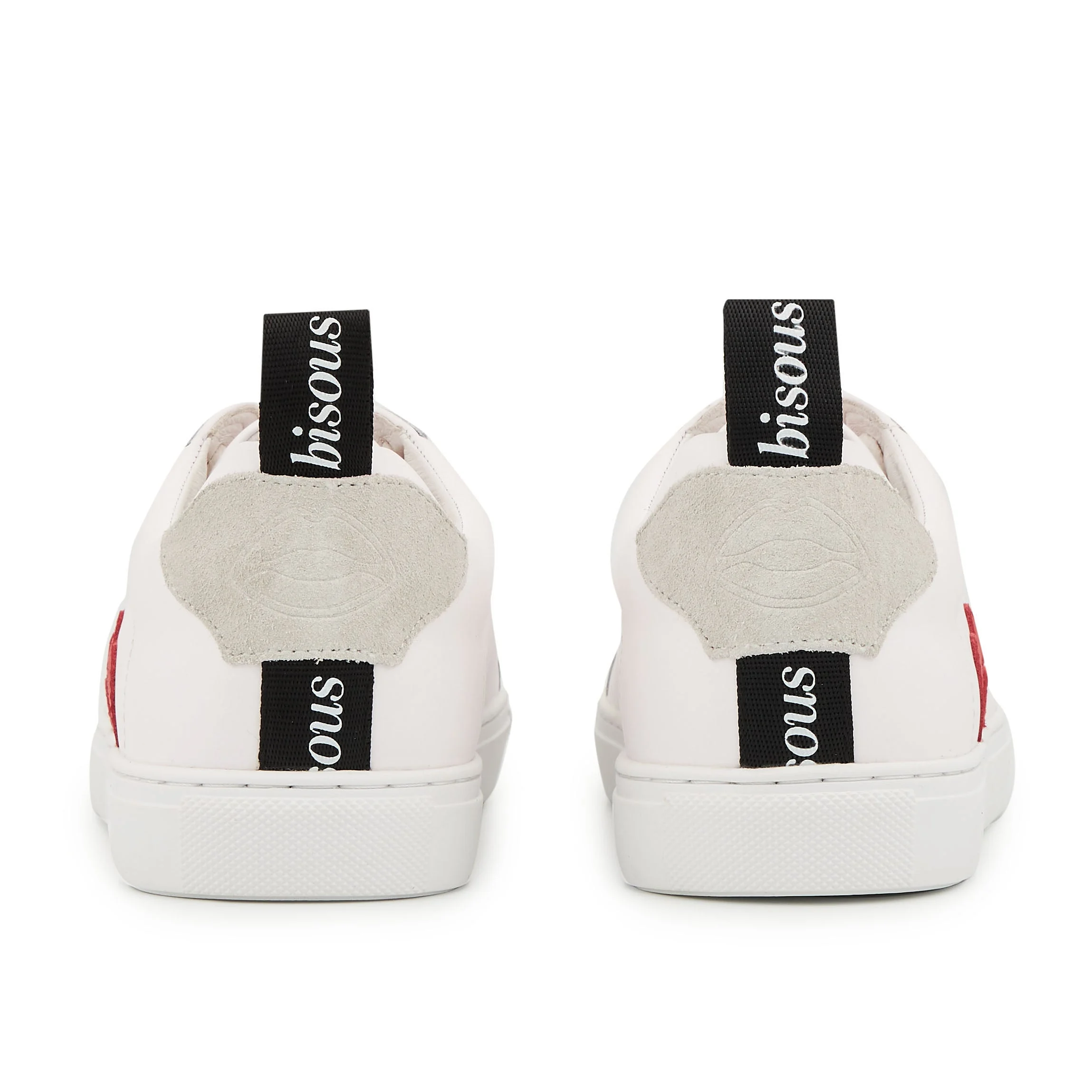 BETTY - Sneakers en cuir | Rouge