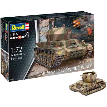 Revell Flakpanzer IV Wirbelwind (2 cm Flak 38) 1:72