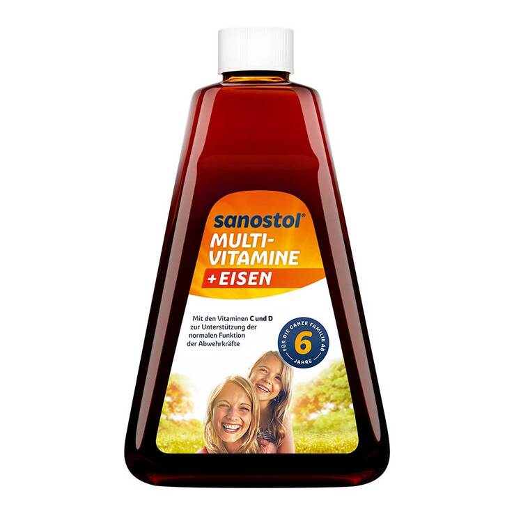 Sanostol plus Eisen Saft, 460 ml