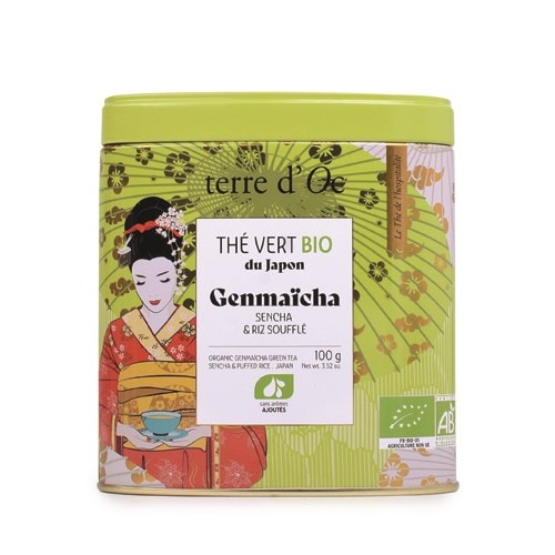 Thé vert du Japon Genmaïcha bio